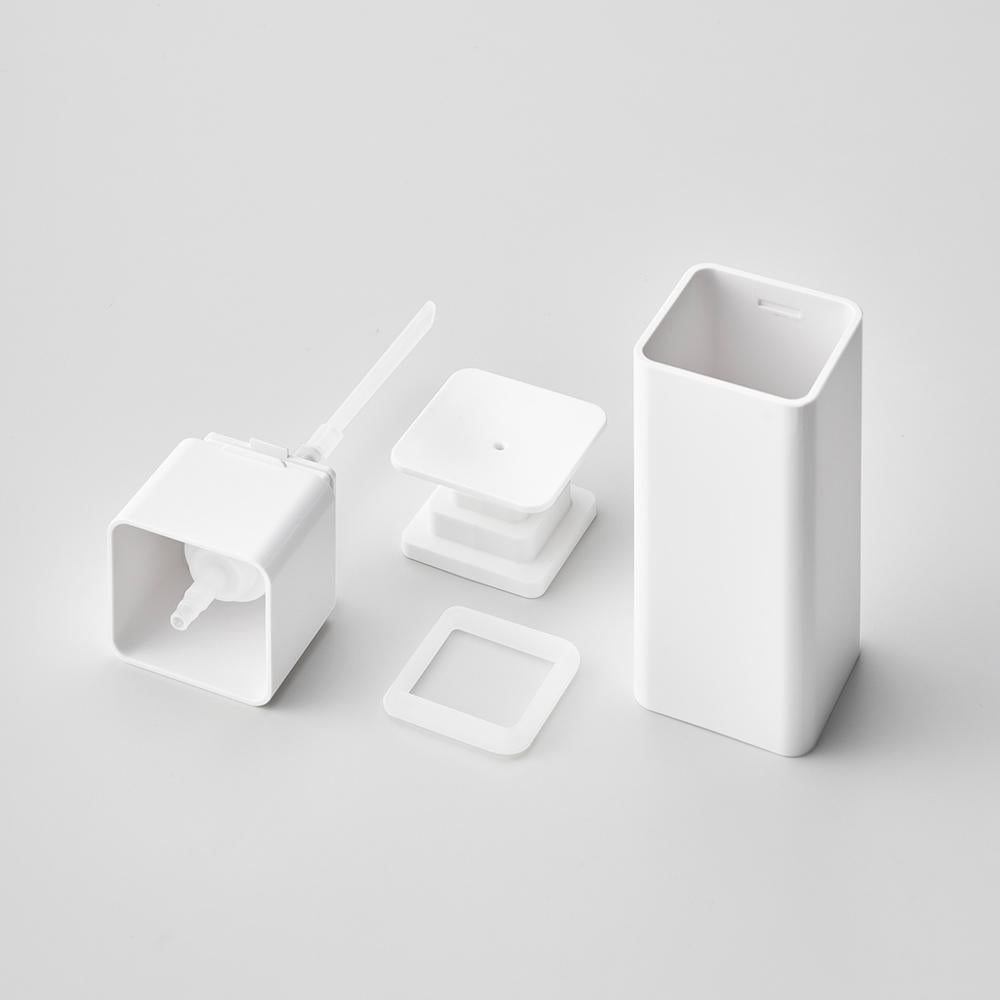 Dispensador Jabón Push Blanco