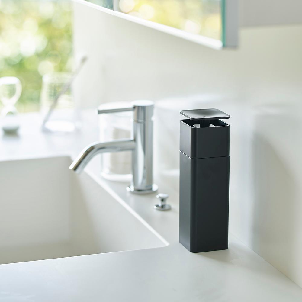 Dispensador Jabón Push Negro