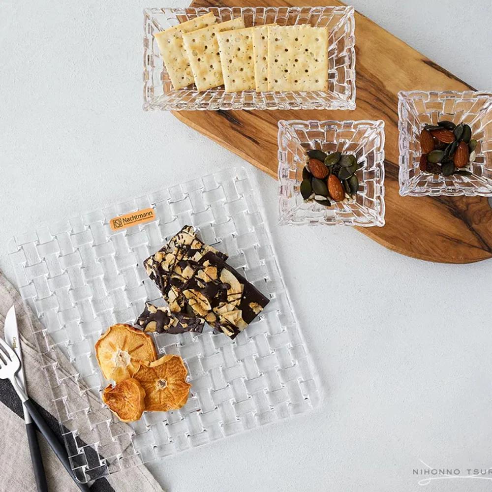 Set 1 plato Bossa Nova + 3 pocillos aperitivo