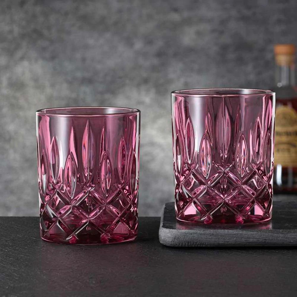 Set 2 Vasos Noblesse Vintage Berry