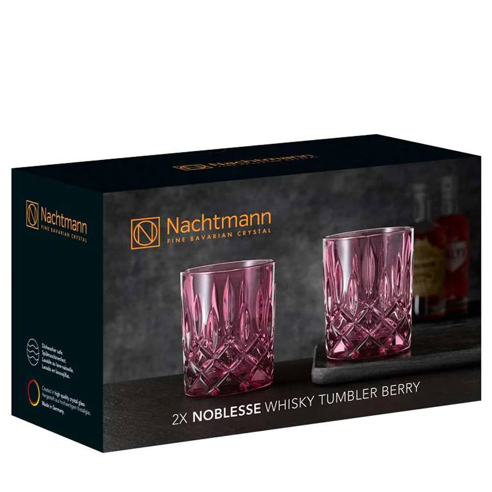 Set 2 Vasos Noblesse Vintage Berry