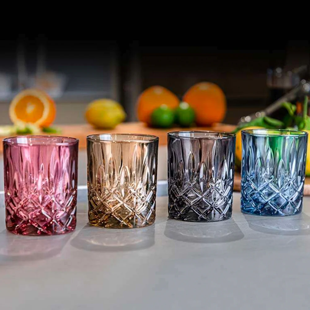 Set 2 Vasos Noblesse Vintage Berry