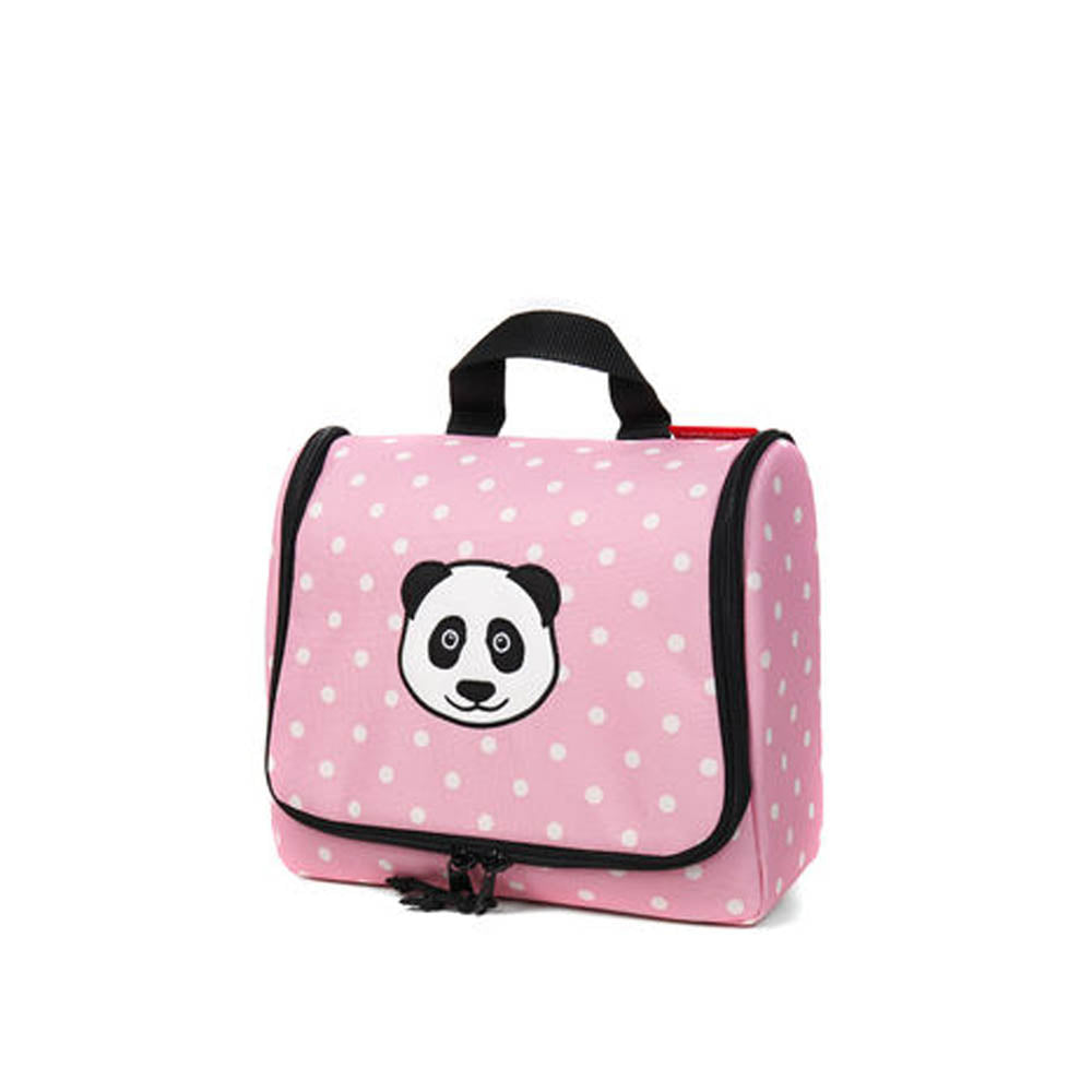 Neceser para colgar toiletbag - infantil kids Panda dots pink –